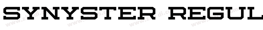 synyster regular字体转换 synyster regular字体转换